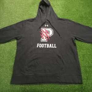 Under Armour Men's  Pullover Hoodie Football Black  Size XL